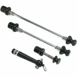 TranzX Sicherheitsschnellspanner-Set 5-Kant Farbe Schwarz