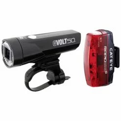 Cateye GVolt 50 + Rapid Micro G USB Fahrradbeleuchtungsset