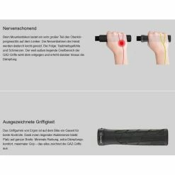 Ergon GA2 MTB-Griffe -Fahrradbeleuchtung importe magasin ergon ga2 mtb griffe 2021 p 305413 a
