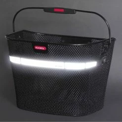 Klickfix SeeMe Reflektorband Für Fahrradkorb -Fahrradbeleuchtung importe magasin klickfix seeme reflektorband fahrradkorb 2022 c