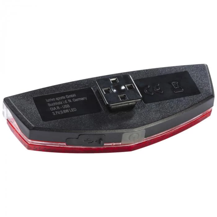 Lunivo DIA R-USB Fahrrad-Rücklicht Mit Ladegerät 2 Lunivo DIA R-USB Fahrrad-Rücklicht Mit Ladegerät – Bild 2