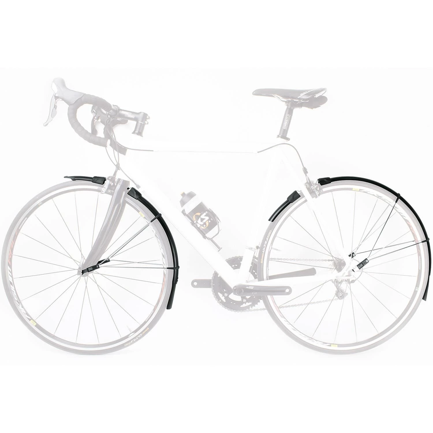 SKS Raceblade Long Rennrad-Schutzblech Schwarz 2 SKS Raceblade Long Rennrad-Schutzblech Schwarz – Bild 2