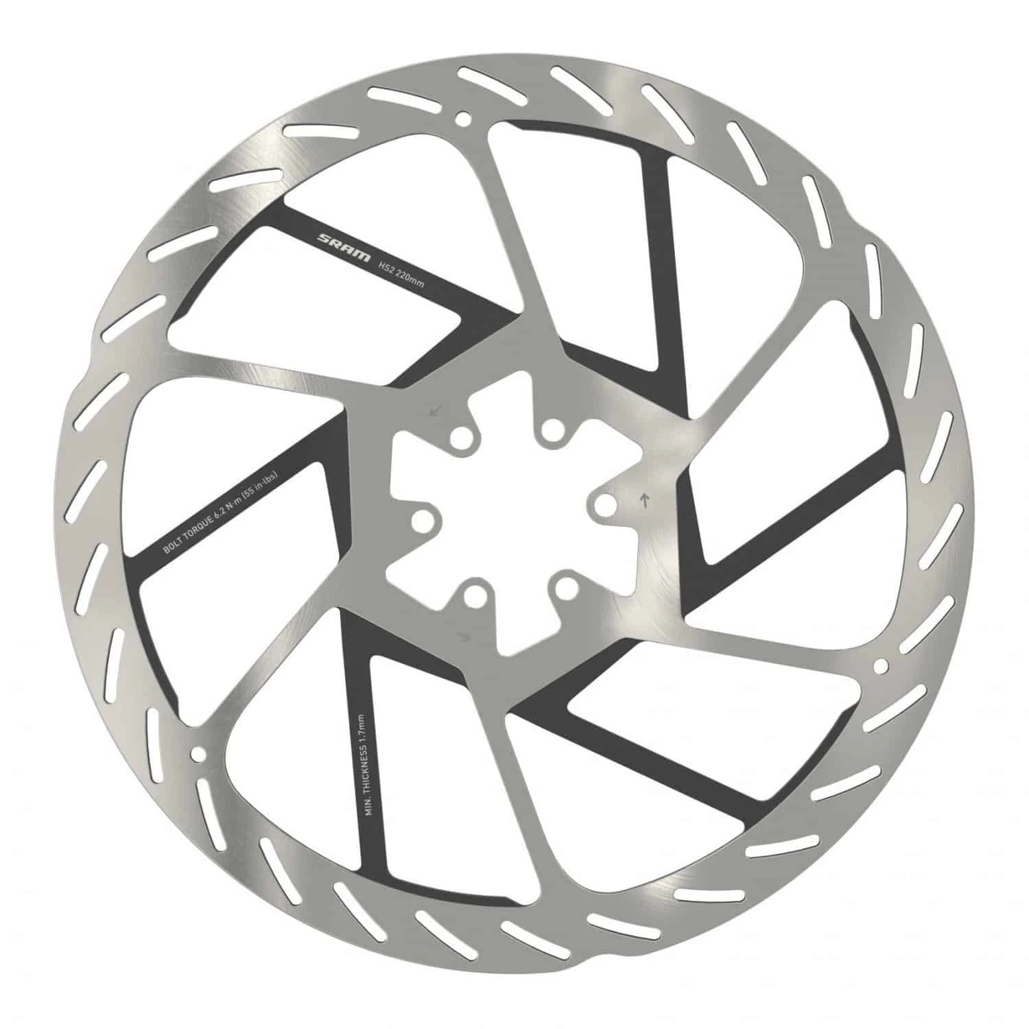 SRAM HS2 6-Loch MTB-Bremsscheibe 1 SRAM HS2 6-Loch MTB-Bremsscheibe