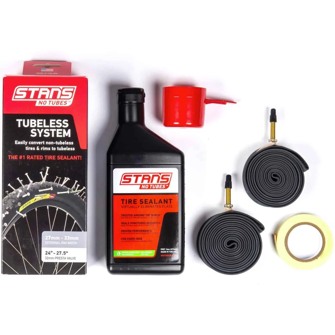 STANS NOTUBES Stan's NoTubes Tubeless System Freeride Kit 1 STANS NOTUBES Stan's NoTubes Tubeless System Freeride Kit