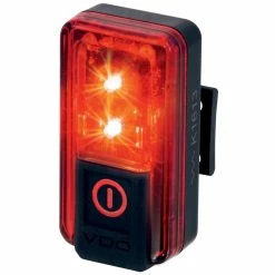VDO Eco Light M90 Fahrrad-Scheinwerfer + Eco Light Red Plus Fahrrad-Rücklicht Mit Bremslichtfunktion -Fahrradbeleuchtung importe magasin vdo eco light m90 fahrrad scheinwerfer eco light red plus fahrrad ruecklicht 2022 3102583 c